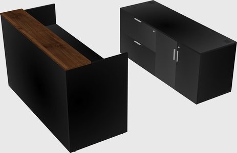 Modular reception desk