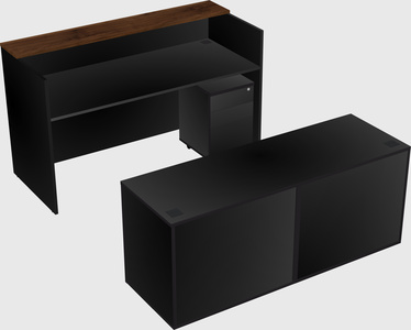 Modular reception desk