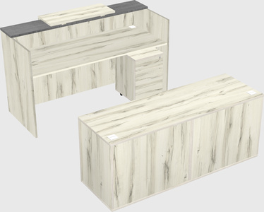 Modular reception desk