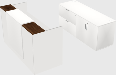 Modular reception desk