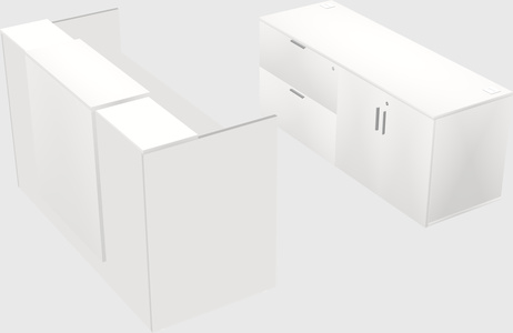 Modular reception desk