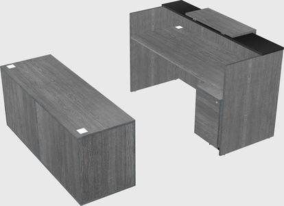 Modular reception desk