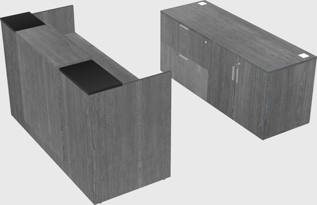 Modular reception desk
