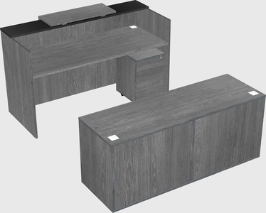 Modular reception desk