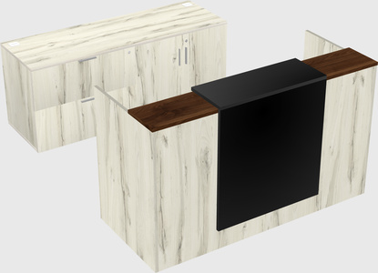 Modular reception desk