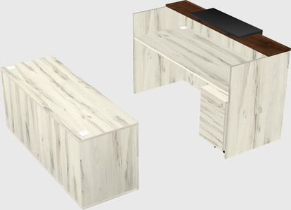 Modular reception desk