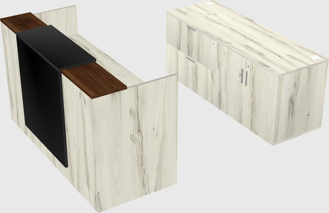 Modular reception desk