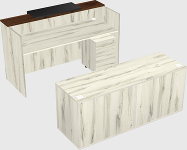 Modular reception desk