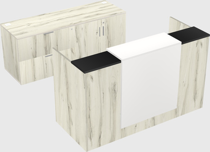 Modular reception desk
