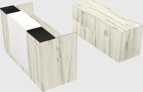 Modular reception desk