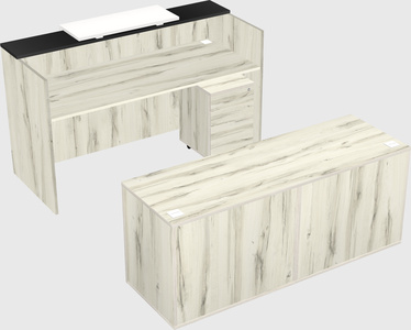 Modular reception desk