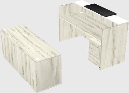 Modular reception desk