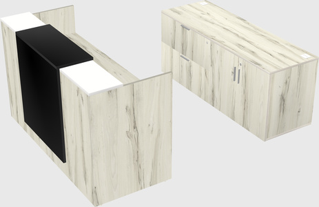 Modular reception desk