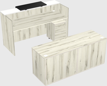 Modular reception desk