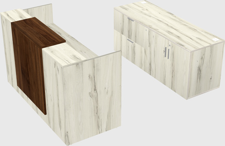 Modular reception desk