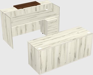 Modular reception desk