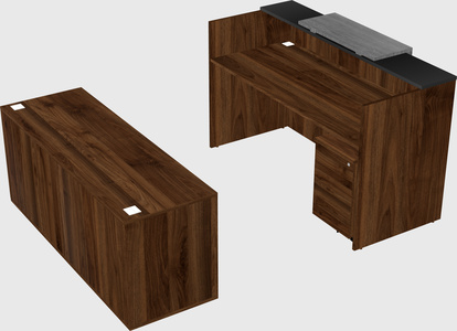 Modular reception desk