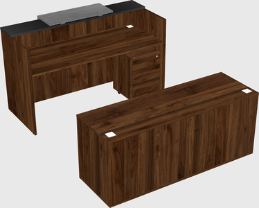Modular reception desk