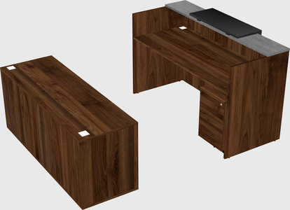 Modular reception desk