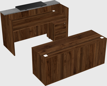 Modular reception desk