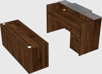 Modular reception desk