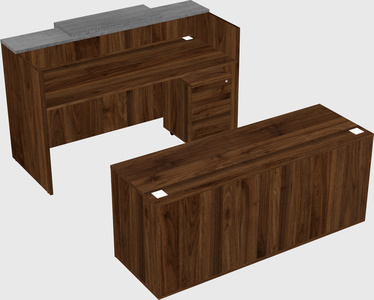 Modular reception desk