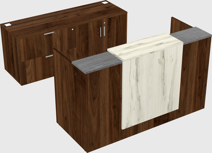 Modular reception desk