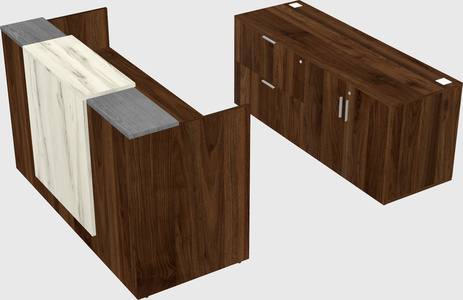 Modular reception desk