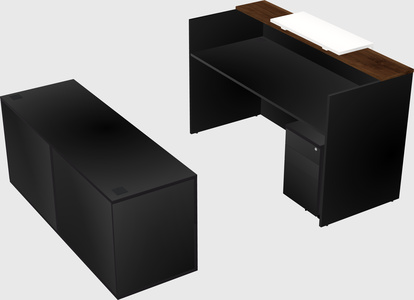 Modular reception desk