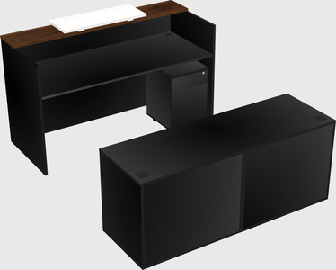 Modular reception desk