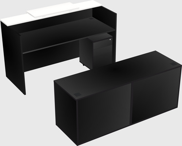 Modular reception desk
