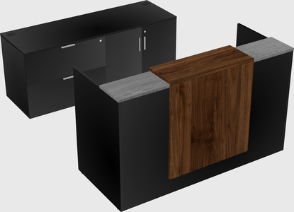 Modular reception desk