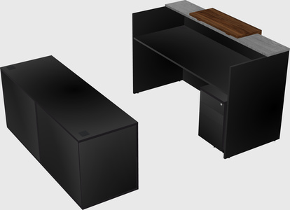 Modular reception desk