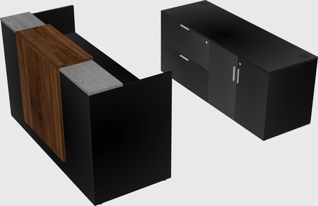 Modular reception desk