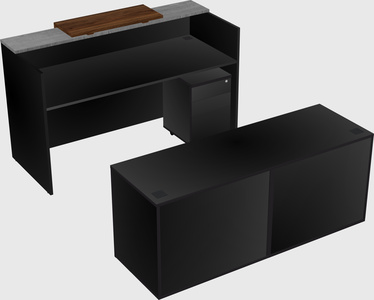Modular reception desk