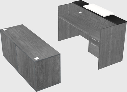 Modular reception desk