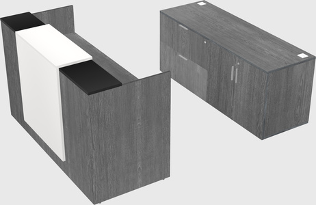 Modular reception desk