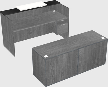 Modular reception desk