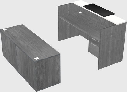 Modular reception desk