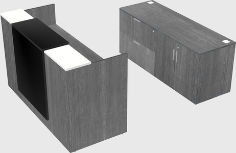 Modular reception desk