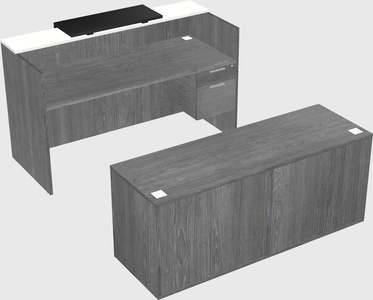 Modular reception desk