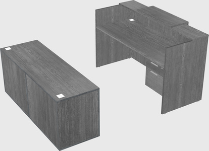 Modular reception desk
