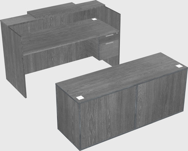 Modular reception desk