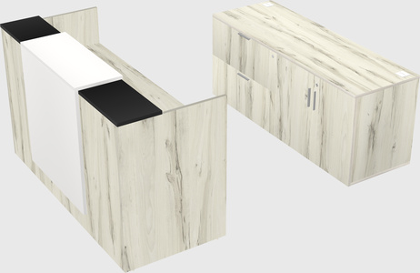 Modular reception desk