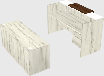 Modular reception desk