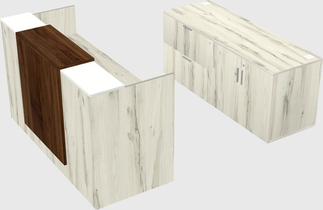 Modular reception desk