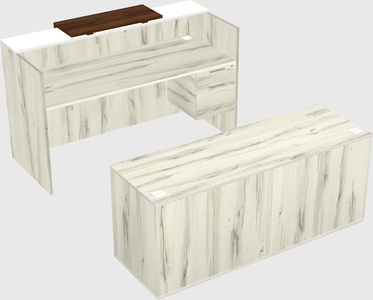 Modular reception desk
