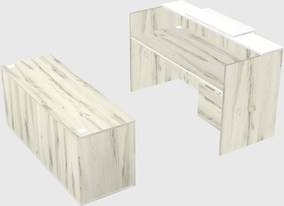 Modular reception desk