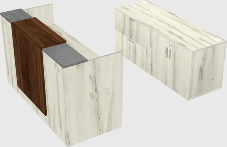 Modular reception desk