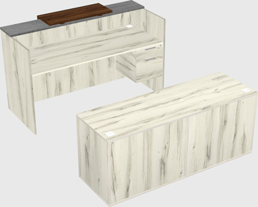 Modular reception desk